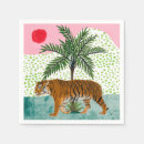 Search for tiger napkins Greenery