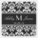 Search for black save the date stickers Bride