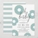 Search for doughnut baby shower invitations Simple