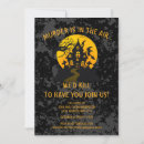 Search for murder mystery halloween invitations Black