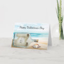 Search for beach valentines day cards I love you