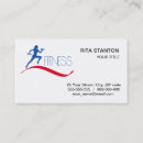 Search for educational activity business cards Fitness