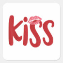 Search for kiss girls stickers Red