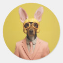 Search for easter dog stickers Dachshund