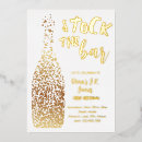 Search for wine bottle birthday invitations Gold