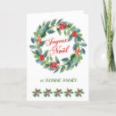 Search for joyeux noel christmas cards Wreath