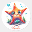 Search for cartoon starfish stickers Smile
