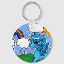 Search for magical creature key rings Rainbow