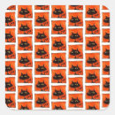 Search for black cat cartoon stickers Halloween
