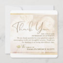 Search for religious sympathy thank you cards Gold