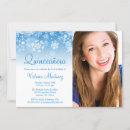 Search for snowflake quinceanera invitations Winter wonderland quinceanera