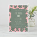 Search for monstera leaf wedding invitations Tropical