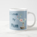 Search for large pink flowers mugs Girly