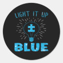 Search for light it up blue stickers Neurodiversity