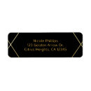 Search for gatsby wedding return address labels Vintage
