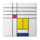 Search for primary colour tiles De stijl