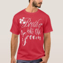 Search for brother of the groom tshirts Champagne glass