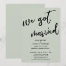 Search for married invitations Elopement