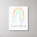 Search for watercolor rainbow canvas prints Colourful
