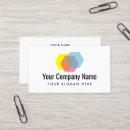 Search for hexagon business cards Geometric