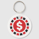 Search for gambling key rings Red