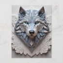 Search for wolf head postcards Nature