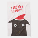 Search for christmas cat tea towels Xmas