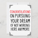 Search for leaving job congratulations cards Coworker