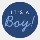 Search for navy blue baby shower stickers Boy