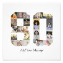 Search for 80th birthday posters Photo collage