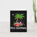 Search for hawaiian christmas cards Reindeer