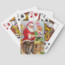 Search for santa claus playing cards Ho ho ho