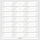 Search for guest list stickers Elegant
