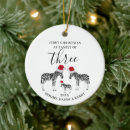 Search for zebra christmas tree decorations Keepsake