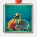 Search for seahorse christmas tree decorations Seashells