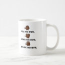 Search for hear no evil monkeys mugs Speak