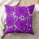 Search for purple flower cushions Bold