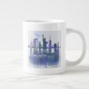 Search for new york skyline mugs Watercolor