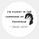 Search for bizarre round stickers Funny