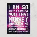 Search for wealth postcards Law of attraction