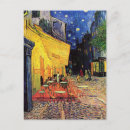 Search for bistro postcards Cafe terrace at night
