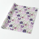 Search for orchids wrapping paper Violet