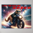 Search for motorcycle funny posters Cat