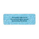 Search for swim return address labels Swimming pool