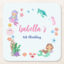 Search for mermaid coasters Under the sea