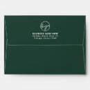 Search for forest green envelopes Minimalist