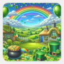 Search for leprechaun hat stickers Pot of gold
