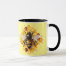 Search for black and yellow bee mugs Insect