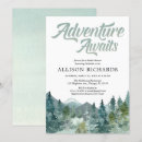 Search for adventure awaits bridal shower invitations Evergreen
