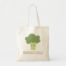 Search for broccoli bags Illustration